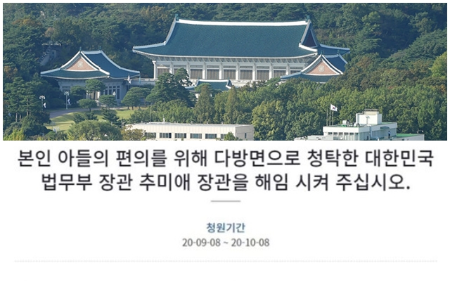 ▲ ⓒ청와대 청원 게시판