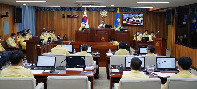 ▲ 울진군의회는 제241회 임시회를 폐회했다.ⓒ울진군의회