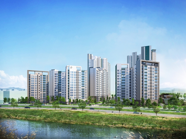 개발 더뎠던 수성구 중동지구…'수성 푸르지오 리버센트'로 승부