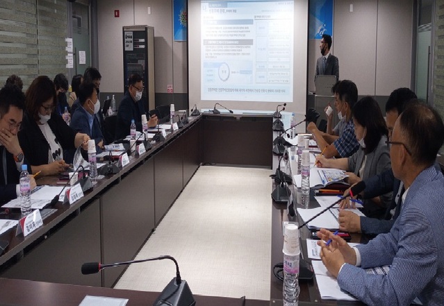 ▲ 지난 7월 열린 충주 전통무예진흥시설 용역보고회 자료사진.ⓒ충북도