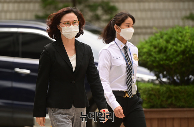 ▲ 조국 전 법무부 장관의 부인 정경심씨. ⓒ정상윤 기자