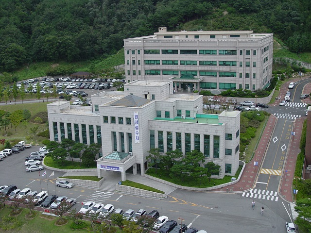 ▲ 위덕대학교 전경.ⓒ위덕대