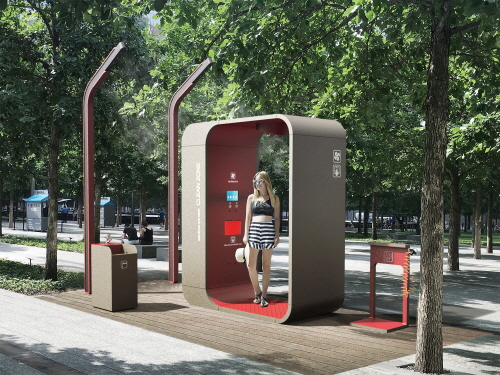 ▲ 디에이치 아너힐즈 수상작 '클린존' 모습. ⓒ 현대건설