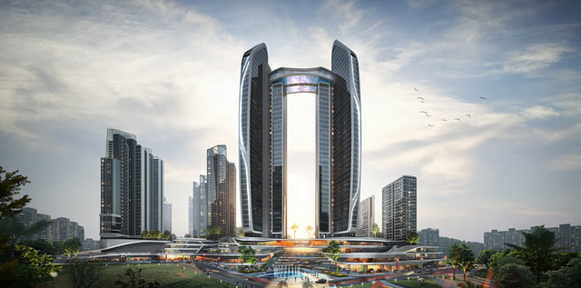 ▲ 부산 대연8구역 재개발 사업 조감도. ⓒ HDC·롯데건설 사업단.