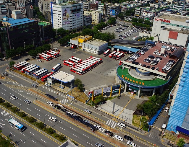 ▲ 49층규모의 리뉴얼 사업을 추진하고 있는 충북 청주시 가경동 청주고속터미널 전경.ⓒ청주시