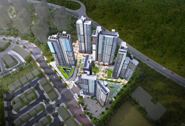 ▲ '경산 하양 금호어울림' 조감도.ⓒ금호산업