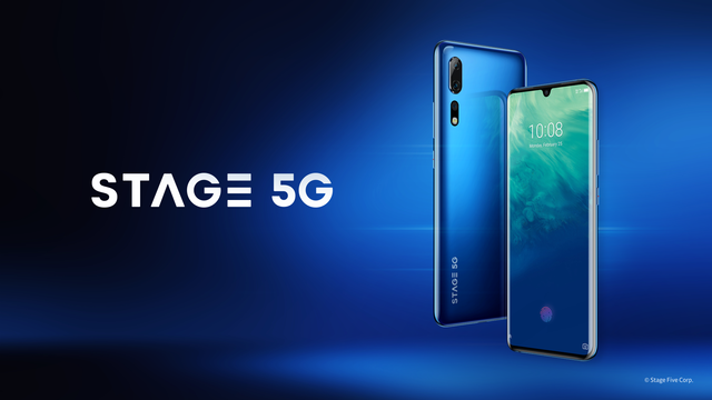 ▲ 카카오의 첫 5G 스마트폰 '스테이지(STAGE) 5G'ⓒ스테이지파이브