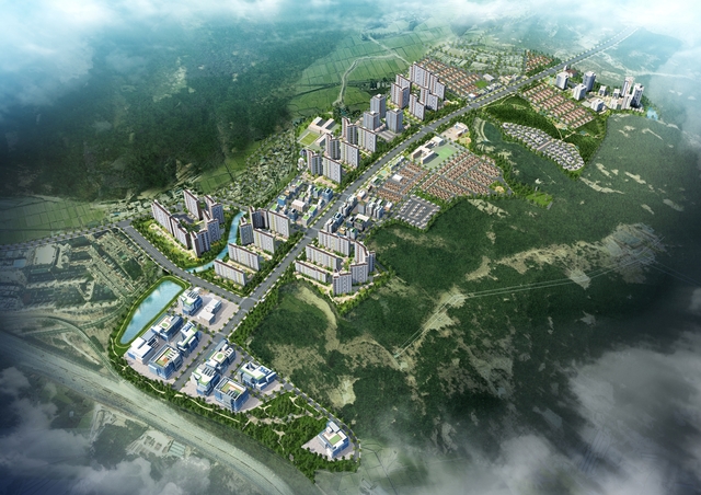 ▲ LH 대구경북지역본부(이하, LH대경본부)는 대구 북구 칠곡3지구 인근 강북의 신(新)주거단지로 떠오르는 ‘도남지구 근린생활시설용지’ 경쟁입찰을 실시한다. 사진은 도남지구 조감도.ⓒLH 대구경북지역본부