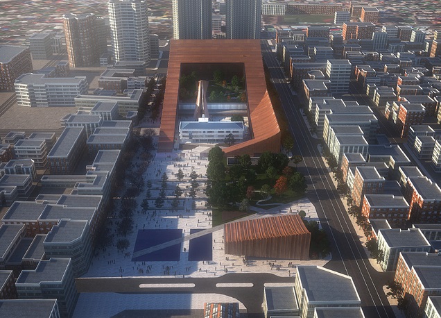 ▲ 청주시 통합 신청사 조감도.ⓒ청주시