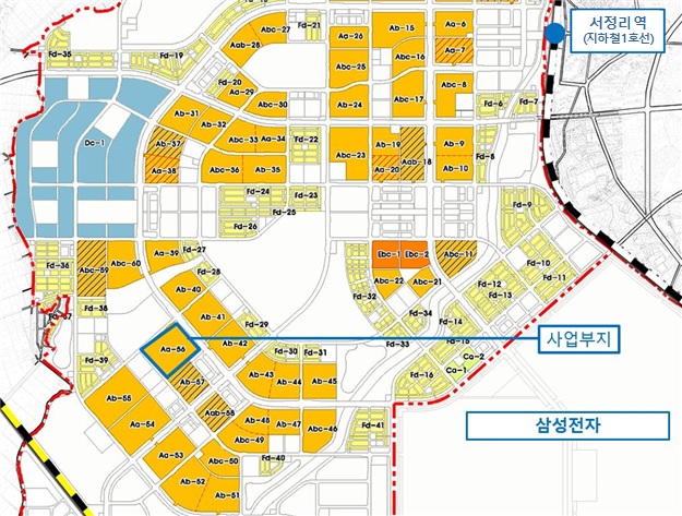 ▲ 평택고덕지구 위치도. ⓒ 국토교통부