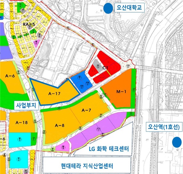 ▲ 오산세교2지구 위치도. ⓒ 국토교통부