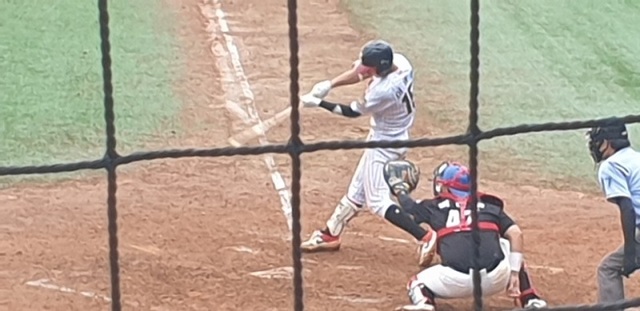 ▲ 세광고 야구부 경기모습.ⓒ충북도교육청