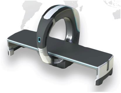 ▲ 나녹스의 디지털 기술 X-ray 촬영장비 '나녹스.아크'. ⓒSKT