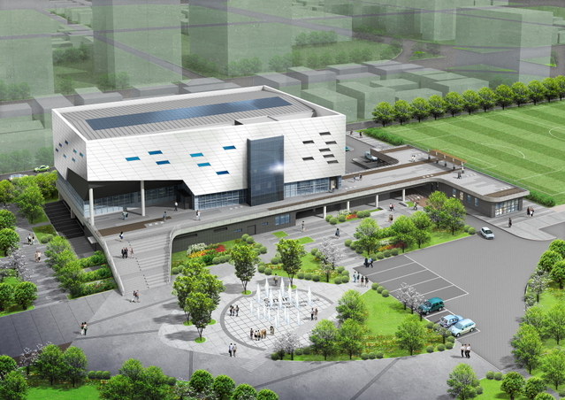 ▲ 대구시는 시민운동장 복합스포츠타운(舊 대구시민운동장)에 부족한 생활체육시설 확충과 기존 노후시설 개선을 위해 다목적체육센터 건립 및 주변 환경 리모델링을 실시해 오는 9월 27일 완공한다.ⓒ대구시