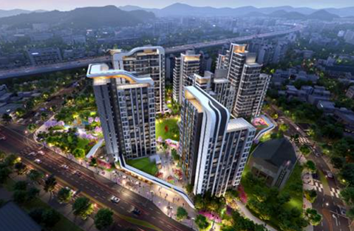 ▲ 서울 제기6구역 재개발 사업 조감도. ⓒ SK건설