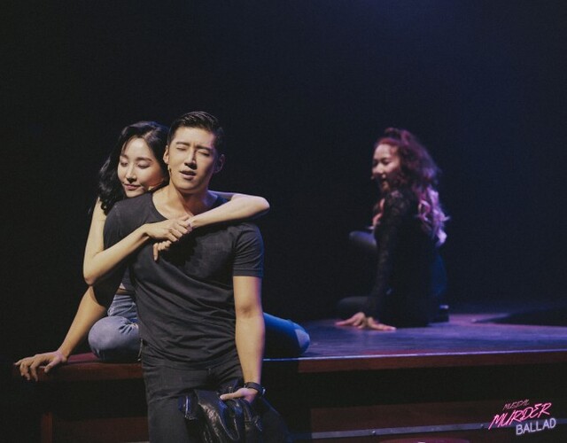 ▲ 뮤지컬 '머더 발라드' 공연 장면.ⓒ더블케이필름앤씨어터
