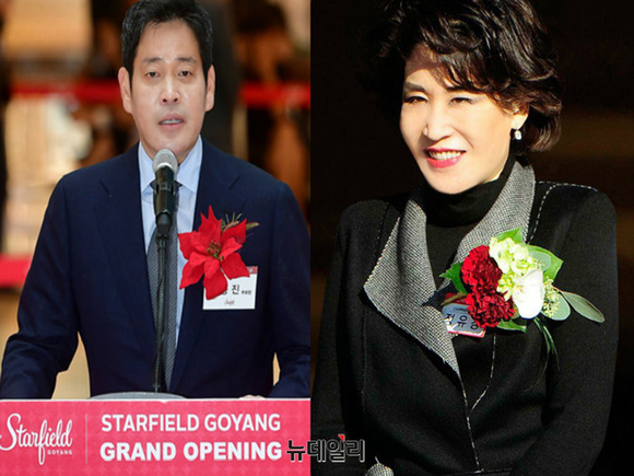 ▲ (좌)정용진 신세계그룹 부회장, (우)정유경 신세계백화점부문 총괄사장.ⓒ뉴데일리DB