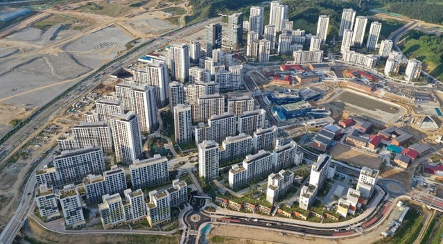 ▲ 세종 6-4생활권 L1, M1블록 해밀마을.ⓒ세종시