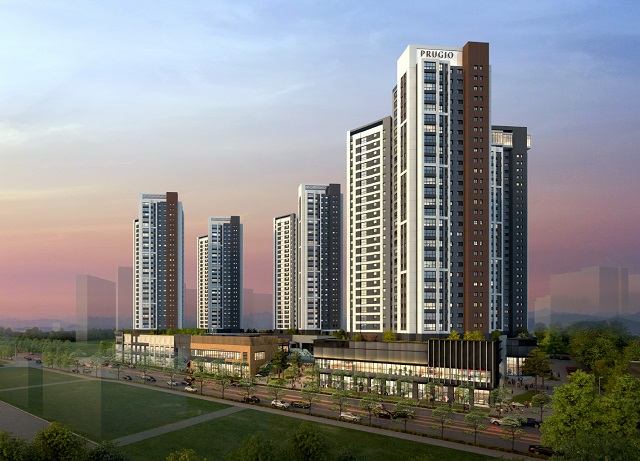 ▲ 하반기 분양예정인 '감일푸르지오' 투시도.ⓒ대우건설