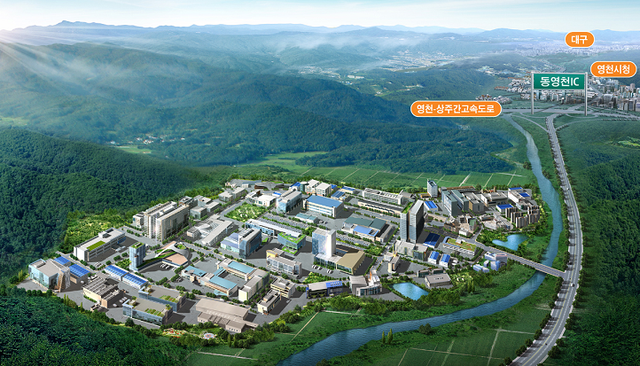 ▲ 영천 고경 일반산업단지 조성사업 조감도. ⓒ 호반건설