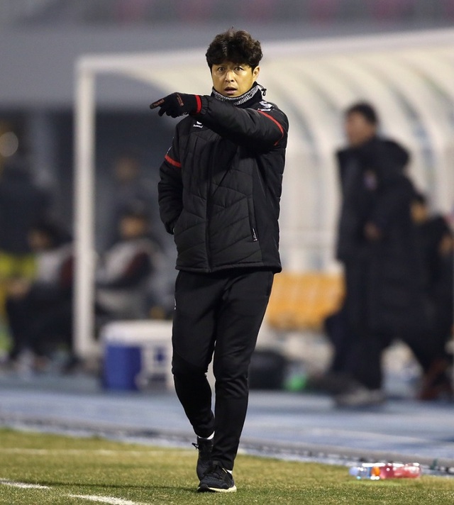 ▲ 이관우 청주대 축구부 감독.ⓒ청주대