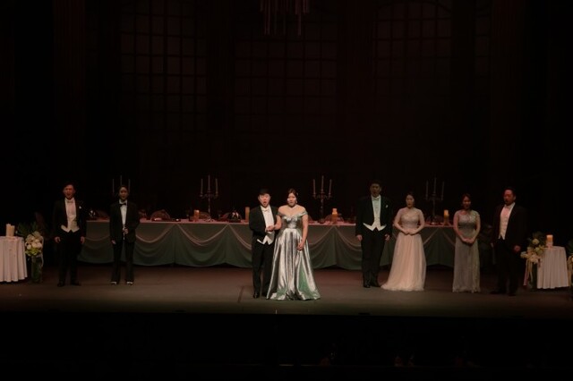 ▲ 지난 7월 진행된 '코로나 19 극복 '힘내라 대한민국 오페라 갈라콘서트' 공연 모습.ⓒ라벨라오페라단