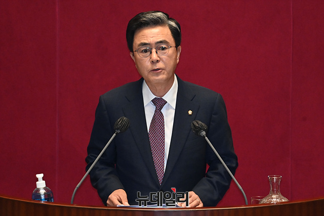 ▲ 국회 기획재정위원회 소속 김태흠(사진) 국민의힘 의원실에 따르면 문재인 정부 출범 후 주요 정부 시스템에 대한 해킹 시도가 꾸준히 증가한 것으로 나타났다. ⓒ박성원 기자