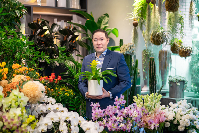 ▲ 효성그룹 조현상 총괄 사장이 ‘플라워 버킷 챌린지’에 동참 했다.ⓒ효성