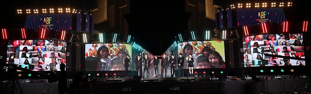 ▲ ‘2020아시아송페스티벌’ iKON(아이콘) 공연모습.ⓒ경북관광공사