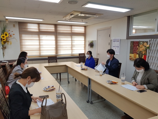 ▲ 대구서부교육지원청은 2020년 하반기 공유재산 사용허가 분야 반부패대책 추진실무협의회를 개최했다.ⓒ대구서부교육지원청