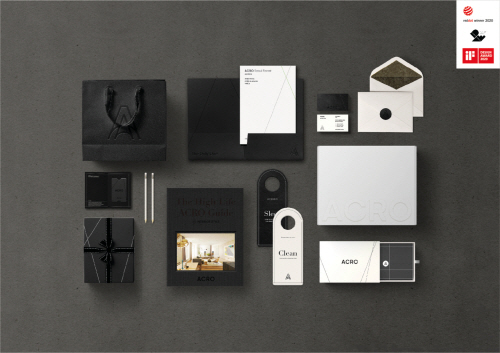 ▲ 세계3대 디자인어워드 그랜드슬램 달성한 아크로 신규 BI. ⓒ 대림산업