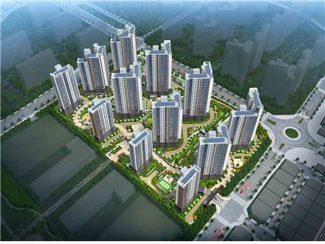 ▲ 당진 수청2지구 ‘호반써밋 시그니처 2차’ 조감도. ⓒ호반산업