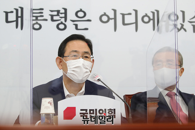 ▲ 주호영 국민의힘 원내대표.ⓒ박성원 기자