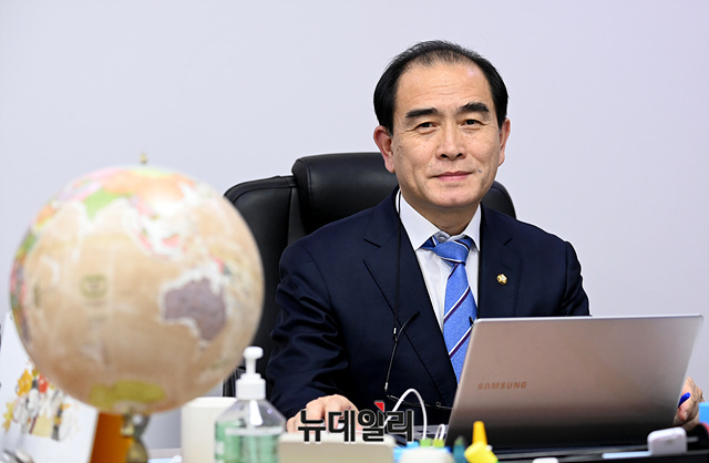 ▲ 태영호 국민의힘 의원. ⓒ박성원 기자