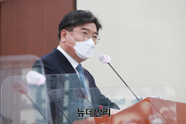 ▲ 김용진 국민연금공단 이사장. ⓒ이종현 기자, 공동취재단