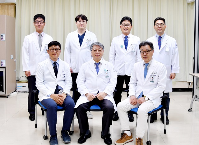 ▲ 세명기독병원 심장센터 의료진 모습.ⓒ세명기독병원