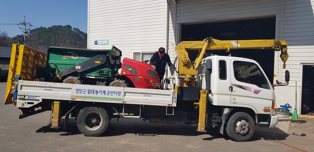 ▲ 영양군은 농업인의 경제적 부담을 덜어주기 위해 농기계임대사업 임대료 50% 감면을 올 연말까지 더 연장하기로 결정했다.ⓒ영양군