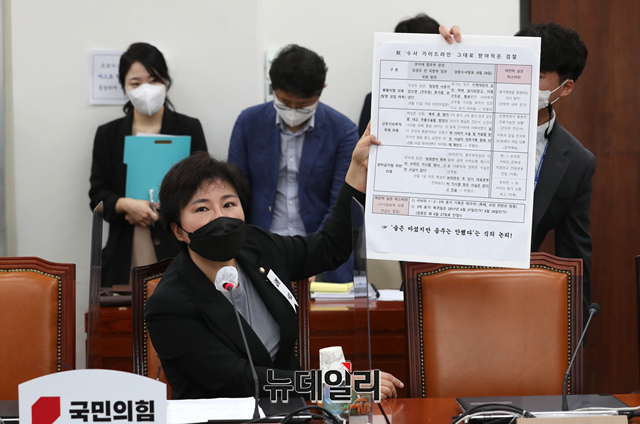 ▲ 조수진 국민의힘 의원. ⓒ뉴데일리DB