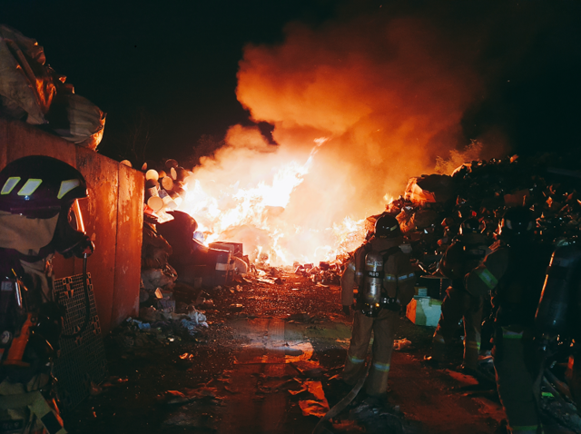 ▲ 김응현 소방교의 출품작 ‘너를 만나러 왔다’.ⓒ진천소방서