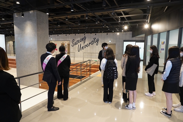 ▲ 뷰티스타일리스트과 면접 장면.ⓒ수성대