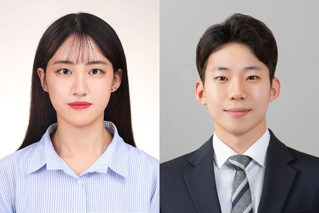 ▲ 원희주 학생(왼쪽), 이영훈(한의학과 본과2학년)학생.ⓒ대구한의대학교