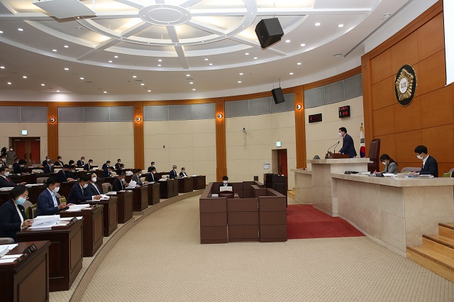 ▲ 포항시의회는 제277회 임시회를 폐회했다.ⓒ포항시의회