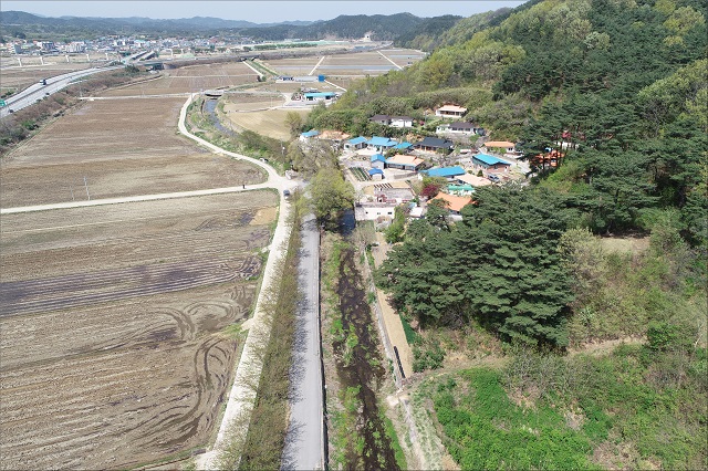 ▲ 울진군은 학곡천 정비사업을 시행한다.ⓒ울진군