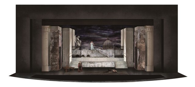 ▲ 서울시오페라단 '토스카' 무대디자인.ⓒ세종문화회관