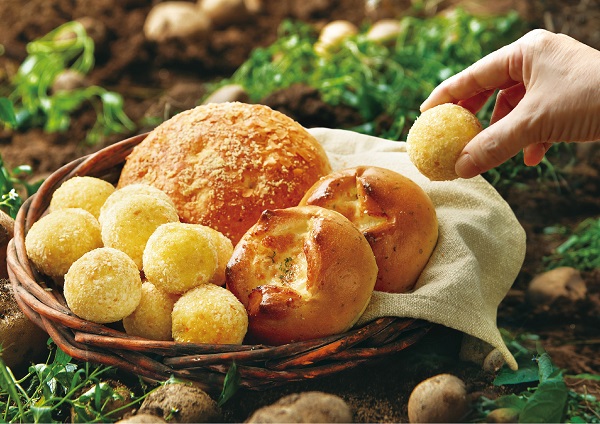 ▲ 파리바게뜨 '강원도 감자빵' 2종ⓒ파리바게뜨