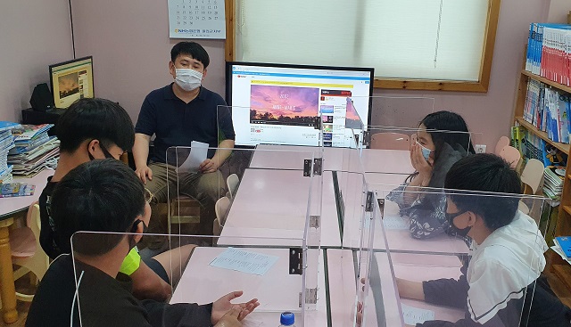 ▲ 한울본부(본부장 이종호) 신한울제1건설소는 2020년 하반기 지역아동센터 재능 나눔 봉사활동을 시행한다.ⓒ한울본부