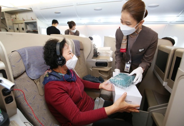 ▲ 아시아나항공 '목적지 없는 비행' 진행 모습 ⓒ 아시아나항공