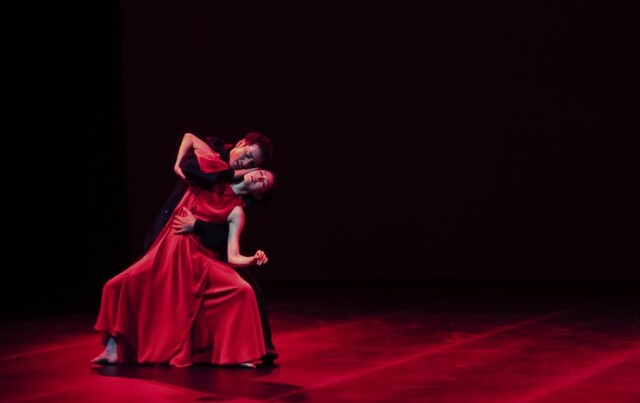 ▲ '김주원의 사군자_생의 계절' 공연 장면.ⓒ정동극장