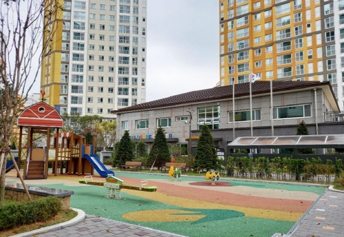 ▲ 진주 포레스트 부영 단지내 어린이집 전경. ⓒ 부영그룹