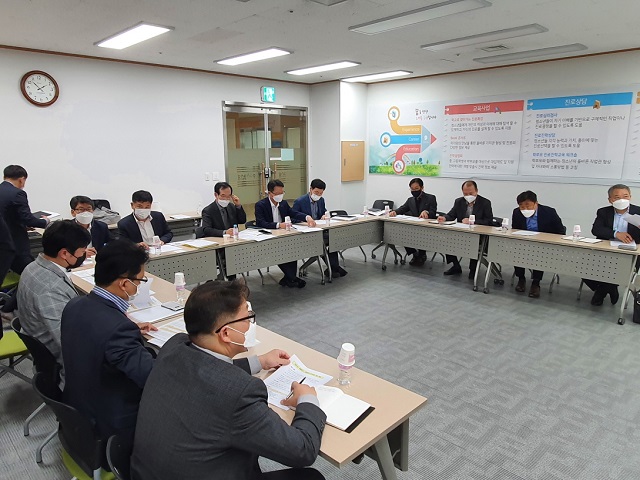 ▲ 포항시는 피해구제지원단 및 손해사정 기관과 업무회의를 개최했다.ⓒ포항시